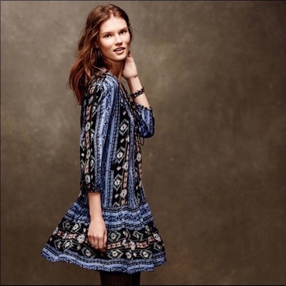 HOLDING HORSES Dresses & Skirts - HOLDING HORSES • Winter Moon 🌙 Aztec Print Dress
